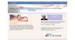 Desktop Screenshot of annarborrolfing.com